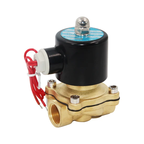 1.5/2 Inch Water Air Gas Low Price Brass Solenoid Valve 2K400-40